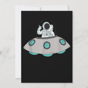Alien UFO Outer Space Ship Extrateresstrial Believ Save The Date
