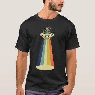 Alien Ufo Space Ship Alien Abduction T-Shirt