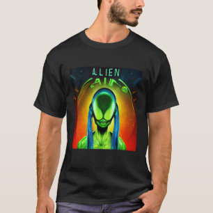 Alien UFO UAP 51 area grey out of this world creat T-Shirt