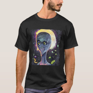 Alien UFO UAP 51 area grey out of this world creat T-Shirt