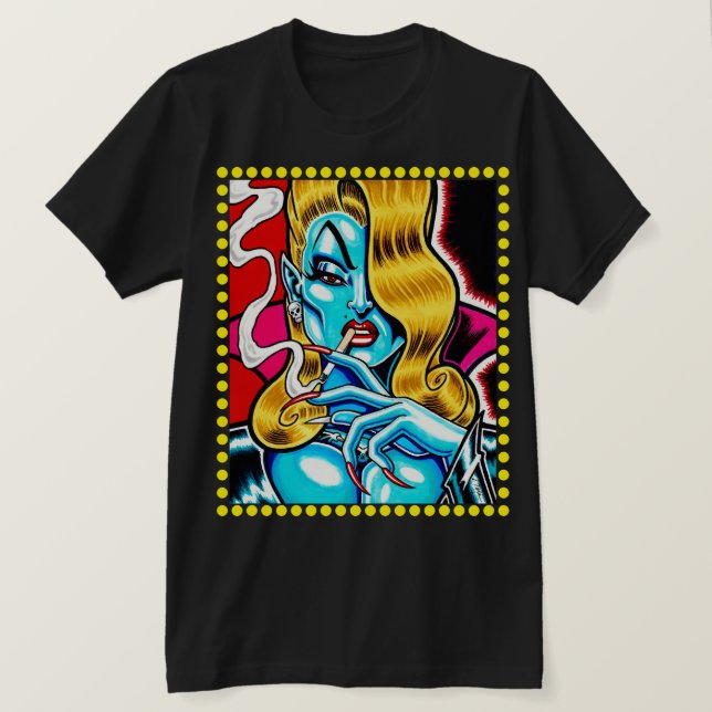 Alien Vampire T-Shirt (Design Front)