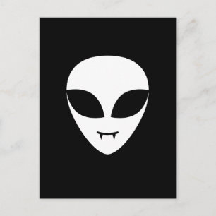 Alien Vampire/Vampyre Postcard