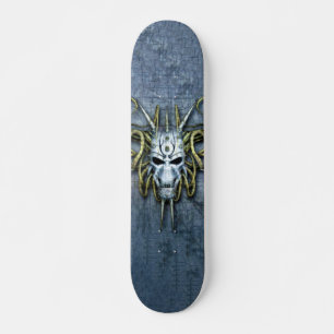 Alien War Mask Skateboard