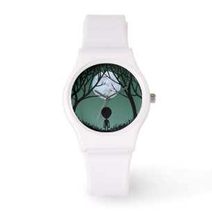 Alien Watch Cute Grey Alien ET Alien Wrist Watch