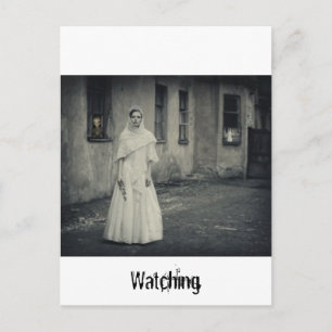 Alien Watching Postcard