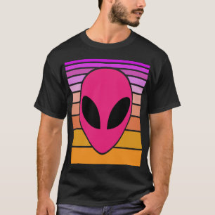 Alien Wave techno grey T-Shirt