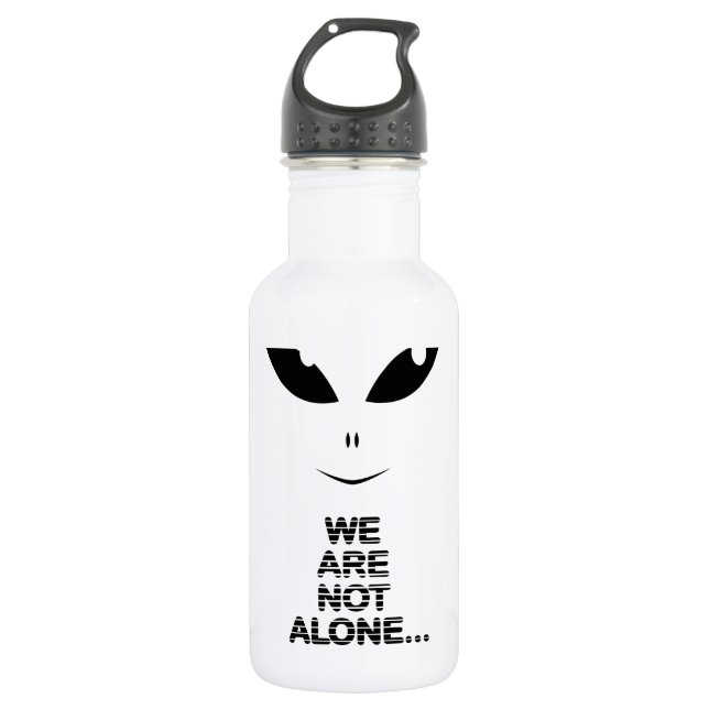 Alien-We Are Not Alone 532 Ml Water Bottle (Front)