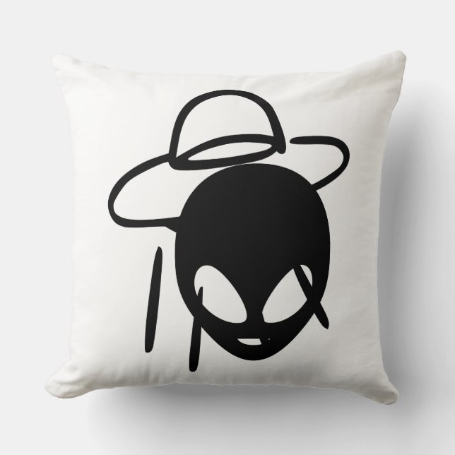 Alien Wearing Cushion (Front)