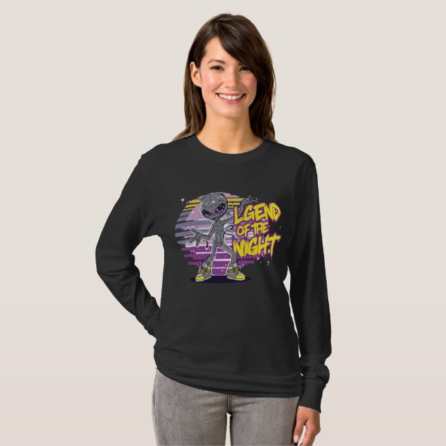 Alien with a Doubtful Expression T-Shirt (Front Full)