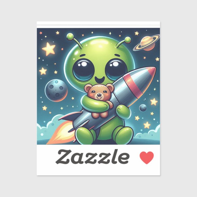 ALIEN WITH A ROCKET (Sheet)