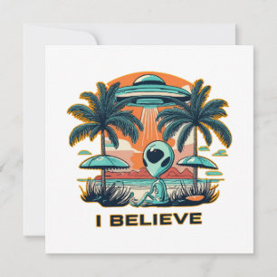 alien with UFO I BELIEVE