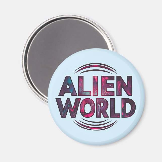 Alien World Magnet (Front/Back)