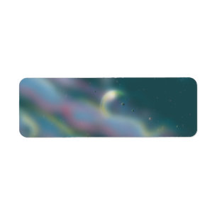 Alien world return address label