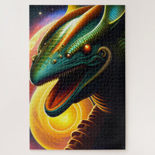 Alien Worlds 1014 piece Jigsaw Puzzle