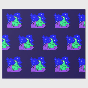 Alien Wrapping Paper