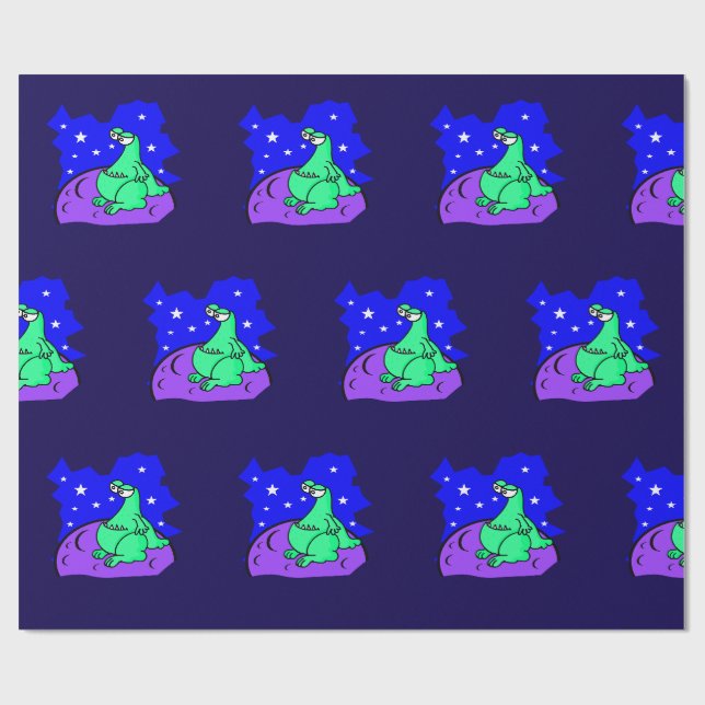 Alien Wrapping Paper (Flat)