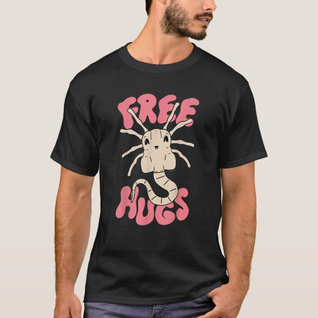 Alien Xenomorph Free Hugs Shoes Amp Jewelry6 T-Shirt (Front)