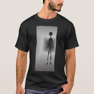 ALIENATED science fiction fantasy space walk alien T-Shirt