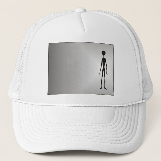 ALIENATED science fiction fantasy space walk alien Trucker Hat (Front)