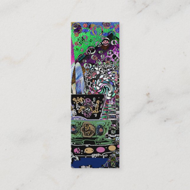 AlienJunkyard Mini Business Card (Front)