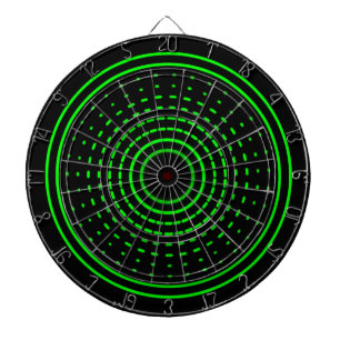 Aliens Alarm Green Gamma Light Dartboard
