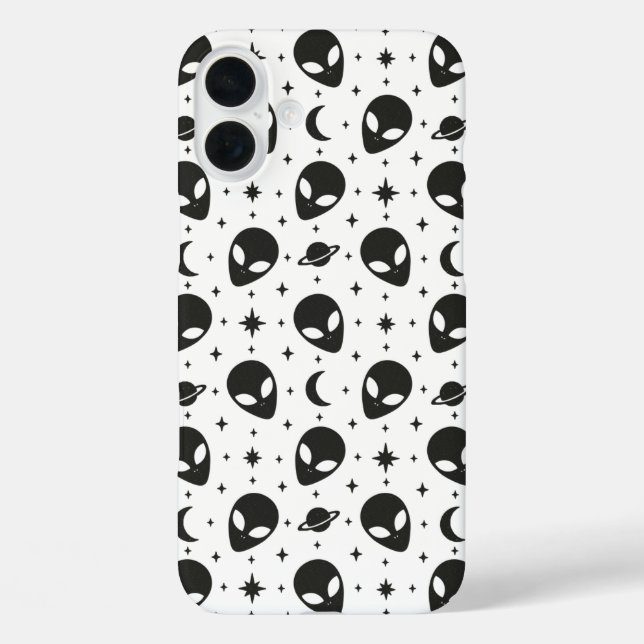 Aliens and Stars Case-Mate iPhone Case (Back)