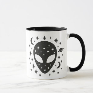 Aliens and Stars Mug