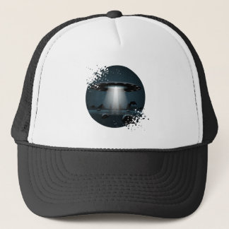 Aliens and UFO Trucker Hat