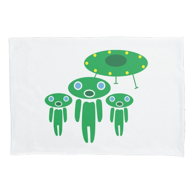 Aliens arrival pillowcase (Front)