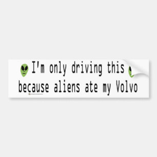 aliens ate bumper sticker