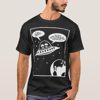 Aliens Auf Der Suche Nach Intelligentem Leben (Ge T-Shirt