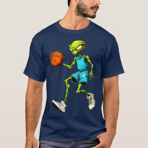 Aliens Basketball T-Shirt