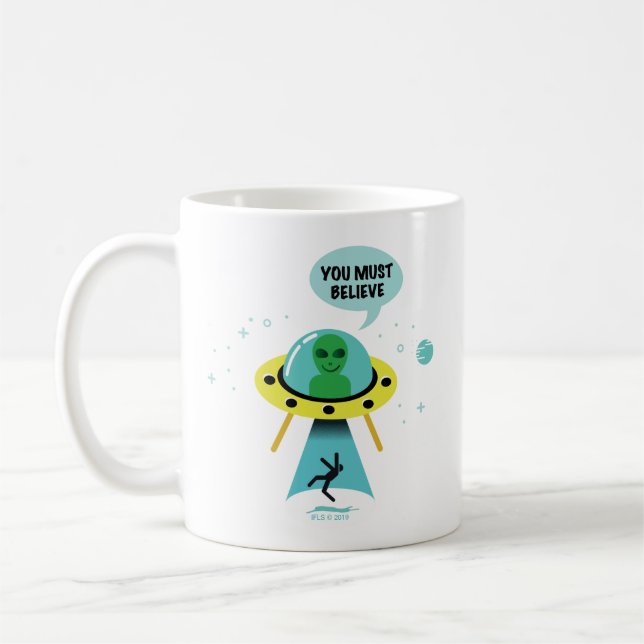 Aliens Coffee Mug (Left)