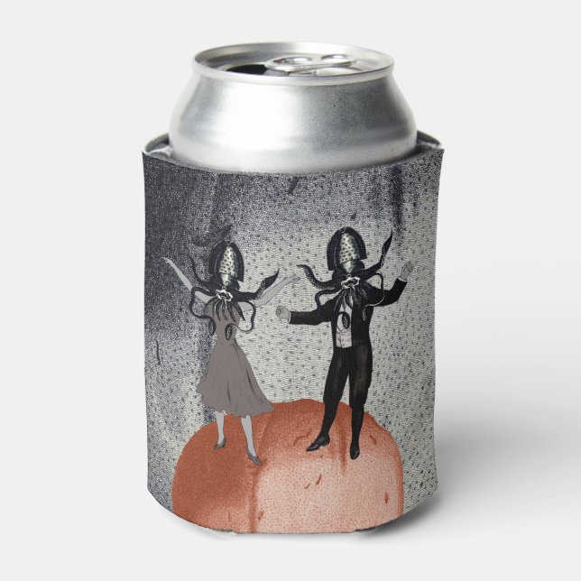Aliens dance celebration can cooler (Can Front)