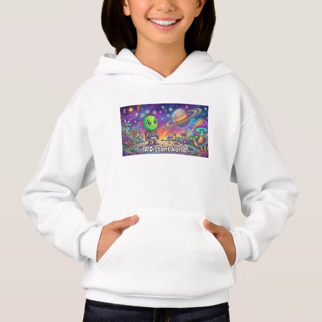 Aliens exploring his planet (Front)