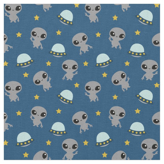 Aliens Fabric (Close Up)