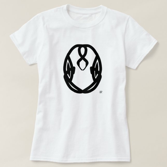 Alien's face T-Shirt (Design Front)