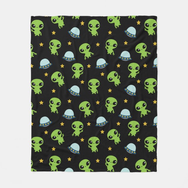 Aliens Fleece Blanket (Front)