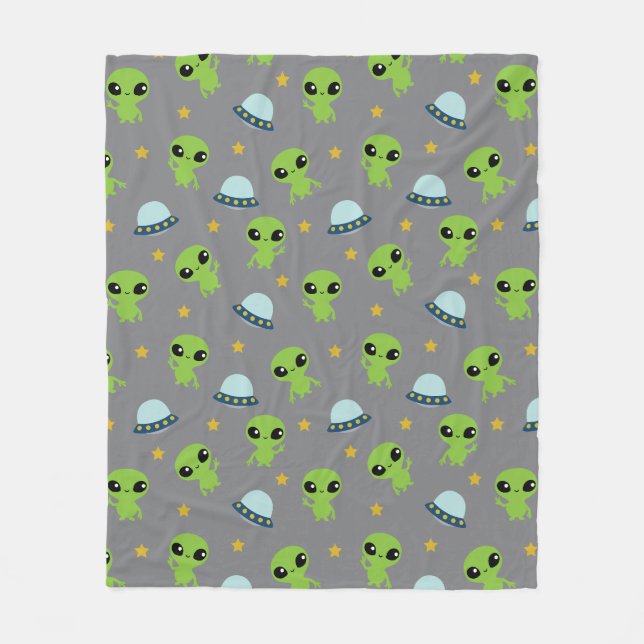 Aliens Fleece Blanket (Front)