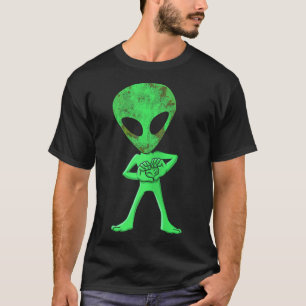 Aliens Funny Dance Challenge Boys Kids Halloween C T-Shirt
