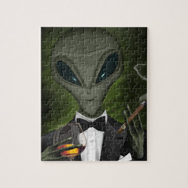 Aliens Got Class V1 Puzzle (Vertical)