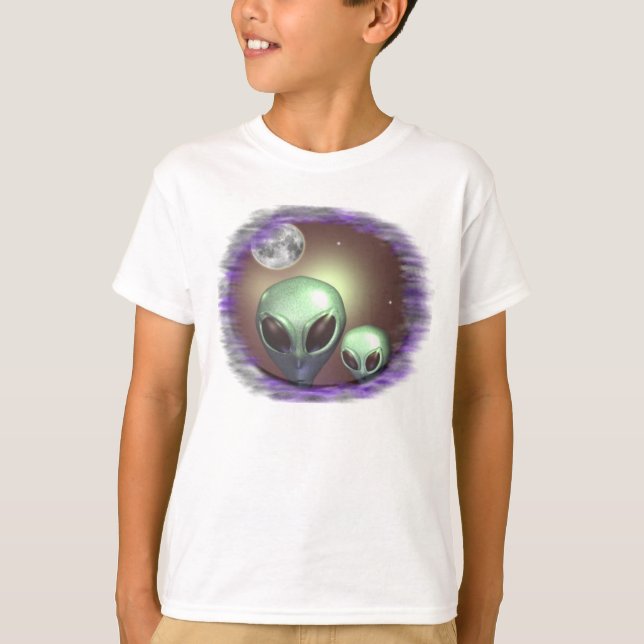 Aliens greys T-Shirt (Front)