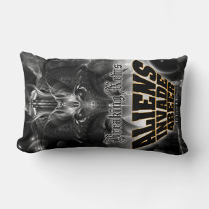 Aliens Invade 4 Beer Galaxy Attack Lumbar Cushion