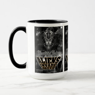 Aliens Invade 4 Beer Galaxy Attack Mug
