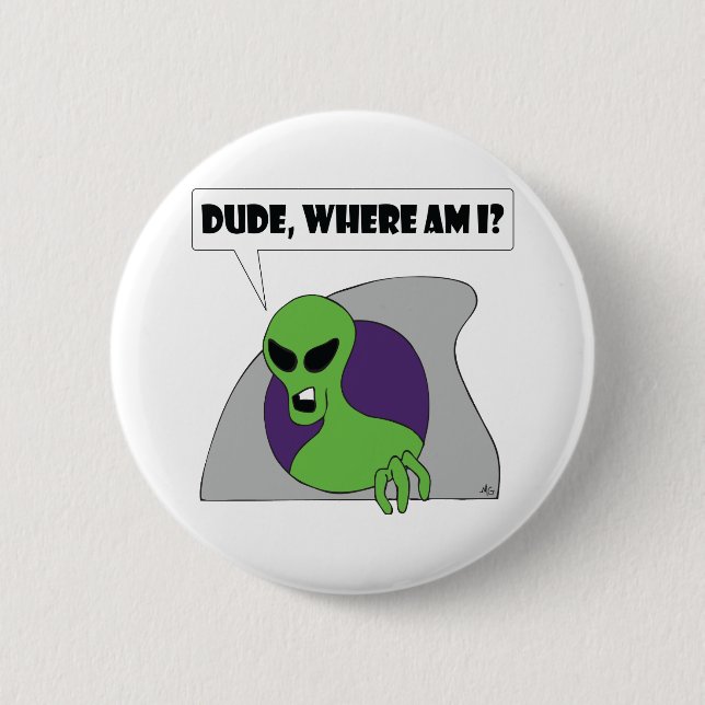 ALIENS lost 6 Cm Round Badge (Front)
