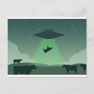 Aliens Postcard