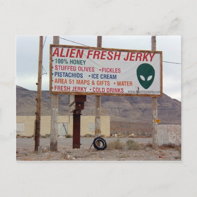 Aliens! Postcard (Front)