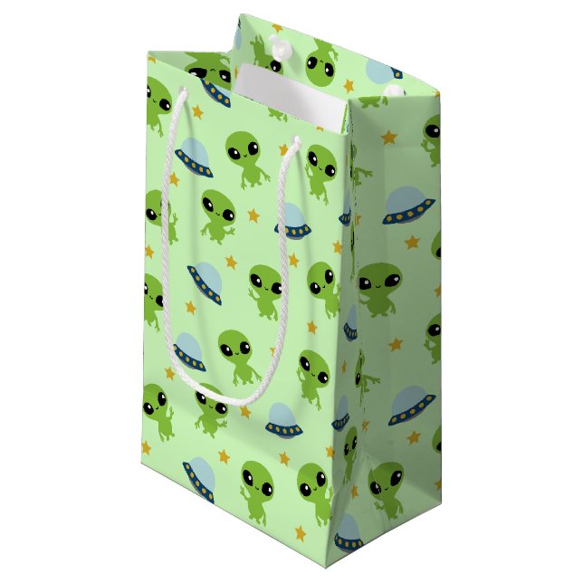 Aliens Small Gift Bag (Front Angled)