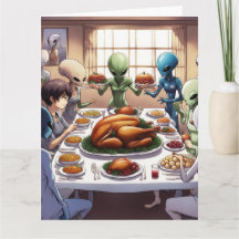 Aliens' Thanksgiving Celebration