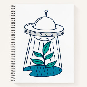 Aliens UFO Notebook